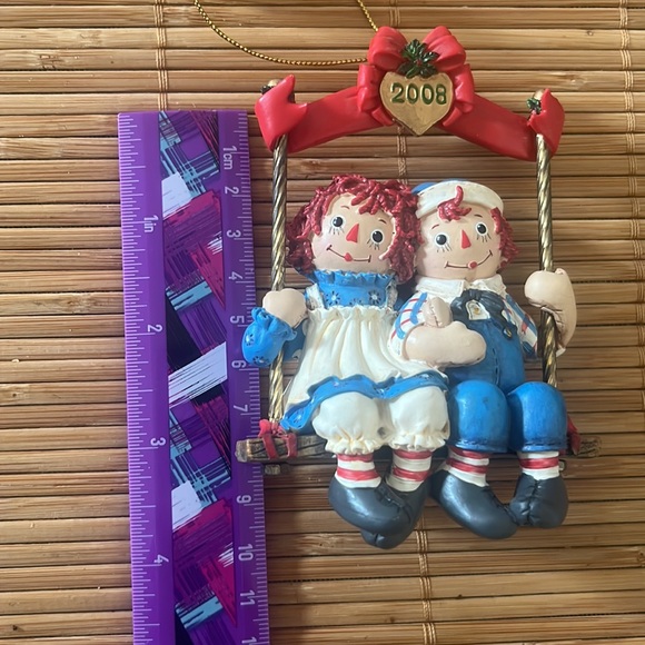 Raggedy Ann & Andy First Annual Christmas Ornament - Picture 3 of 4
